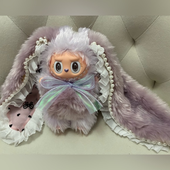Beautiful Pearl Lace Labubu Bunny - New, High-Quality Custom - Picture 2 of 4